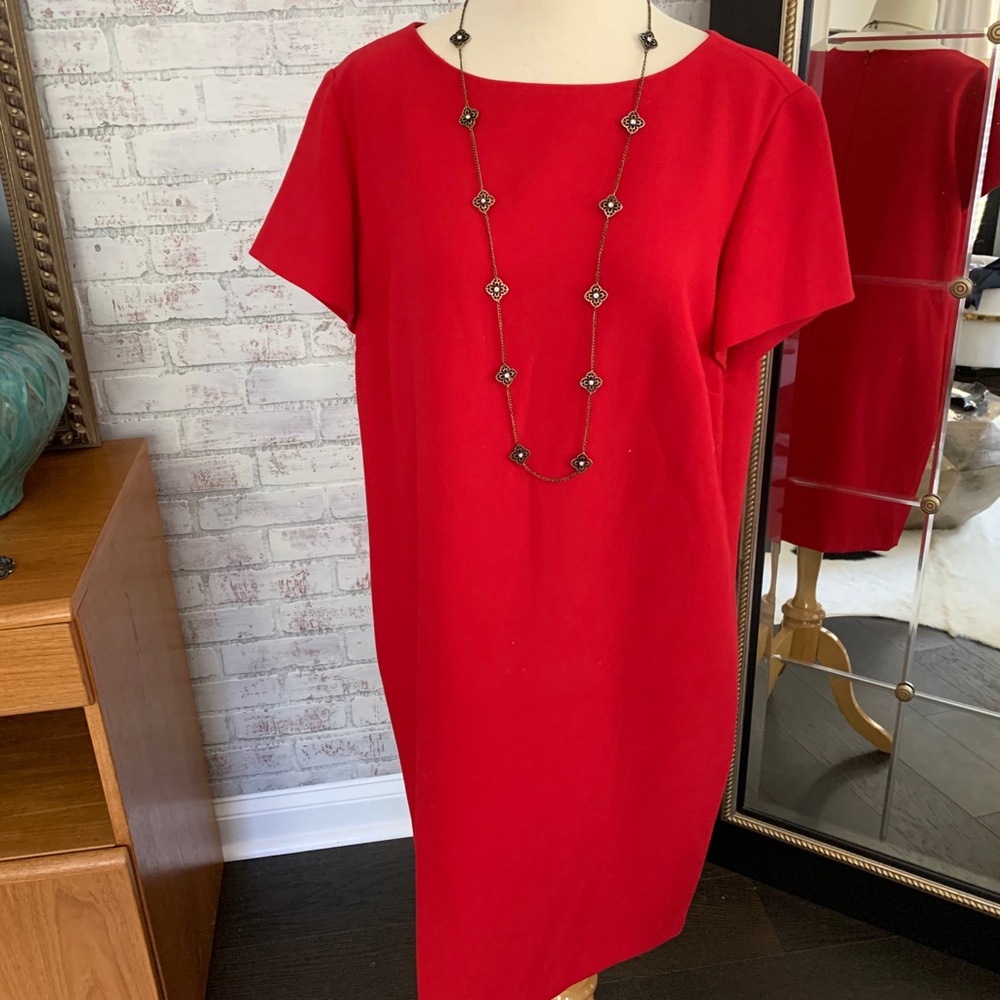 Brooks Brothers Red Fleece Dress